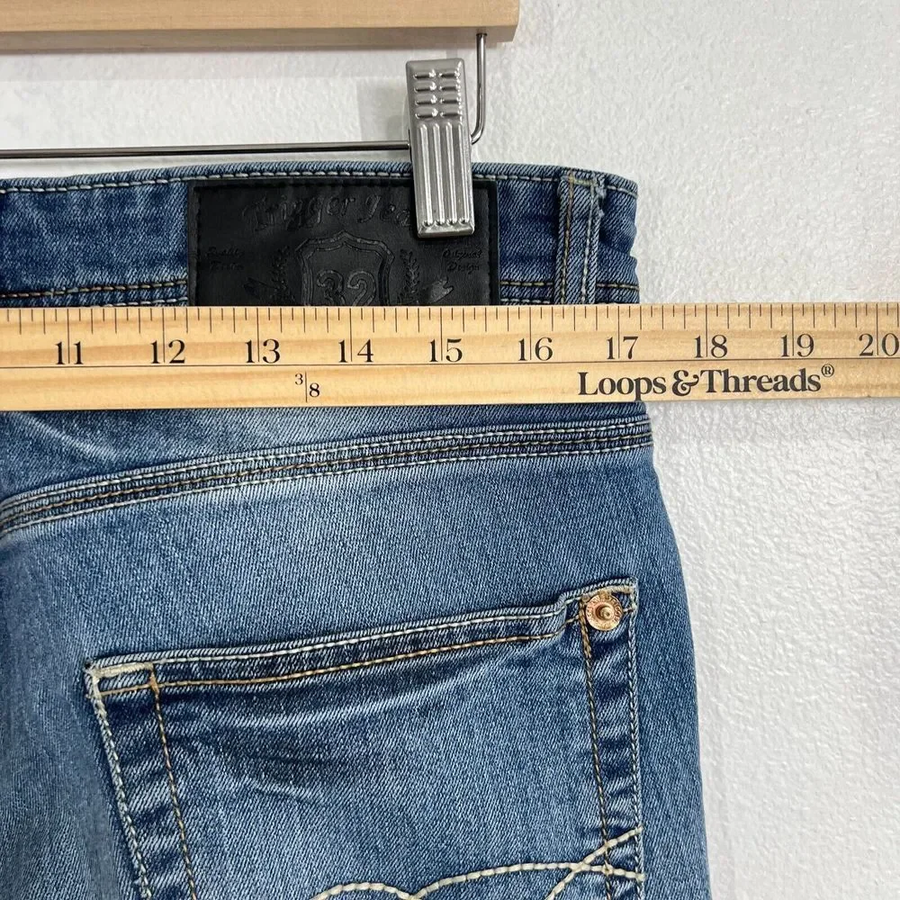 TRIGGER‎ Jeans Mens 34x31 Straight Leg Slim Fit Stretch Workwear Utility Casual